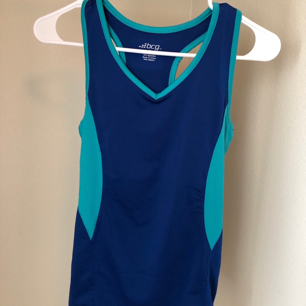 BCG blue tank
